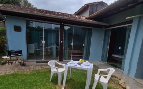 Maresias, Chalé da Audrey, novinho, para até 4 pessoas, a 400m da praia